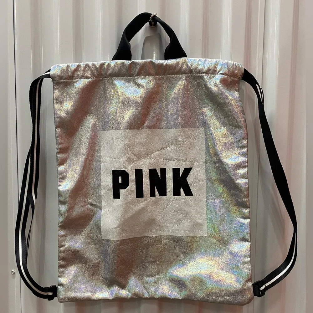 Victoria Secret Pink Metallic backpack
